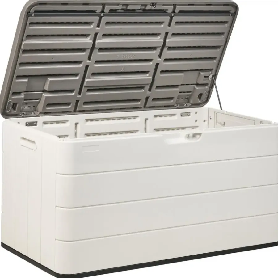 Leen Bakker MILIES - Kussenbox - Wit - 116 x 60 cm - Synthetisch materiaal