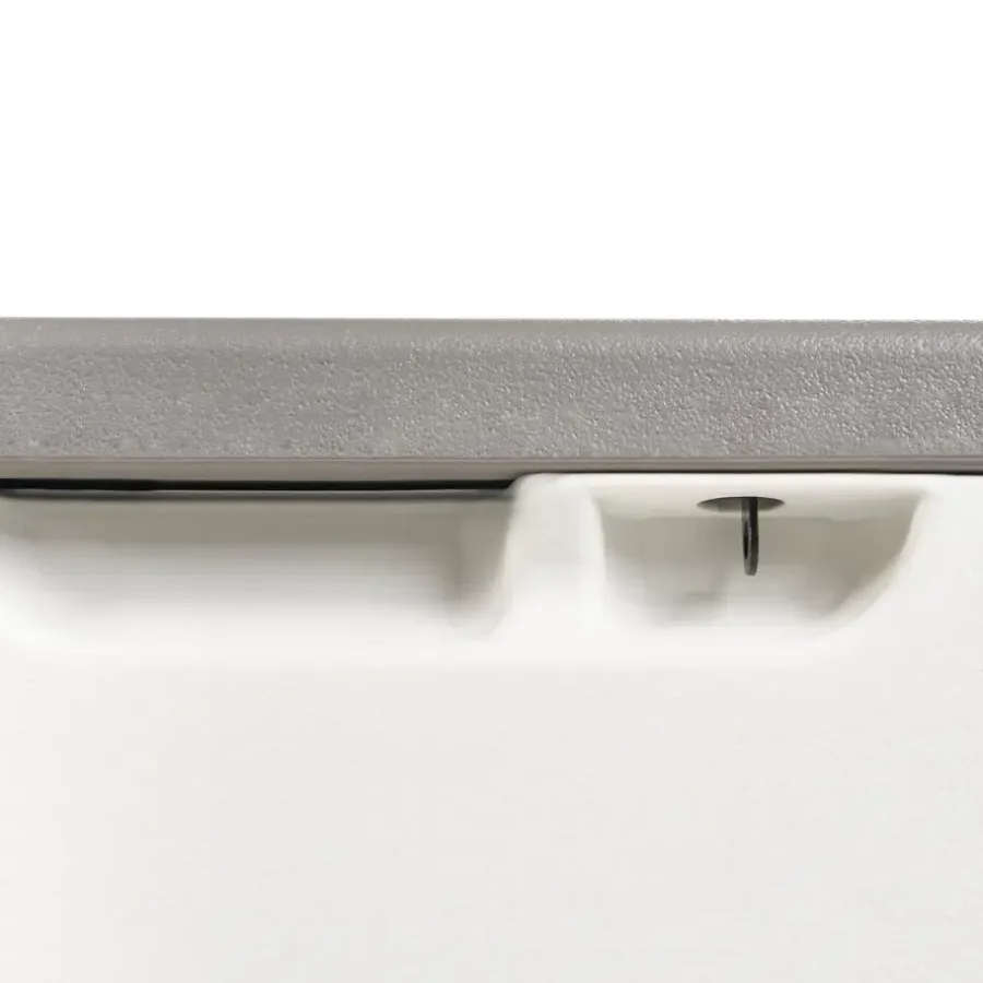 Leen Bakker MILIES - Kussenbox - Wit - 116 x 60 cm - Synthetisch materiaal