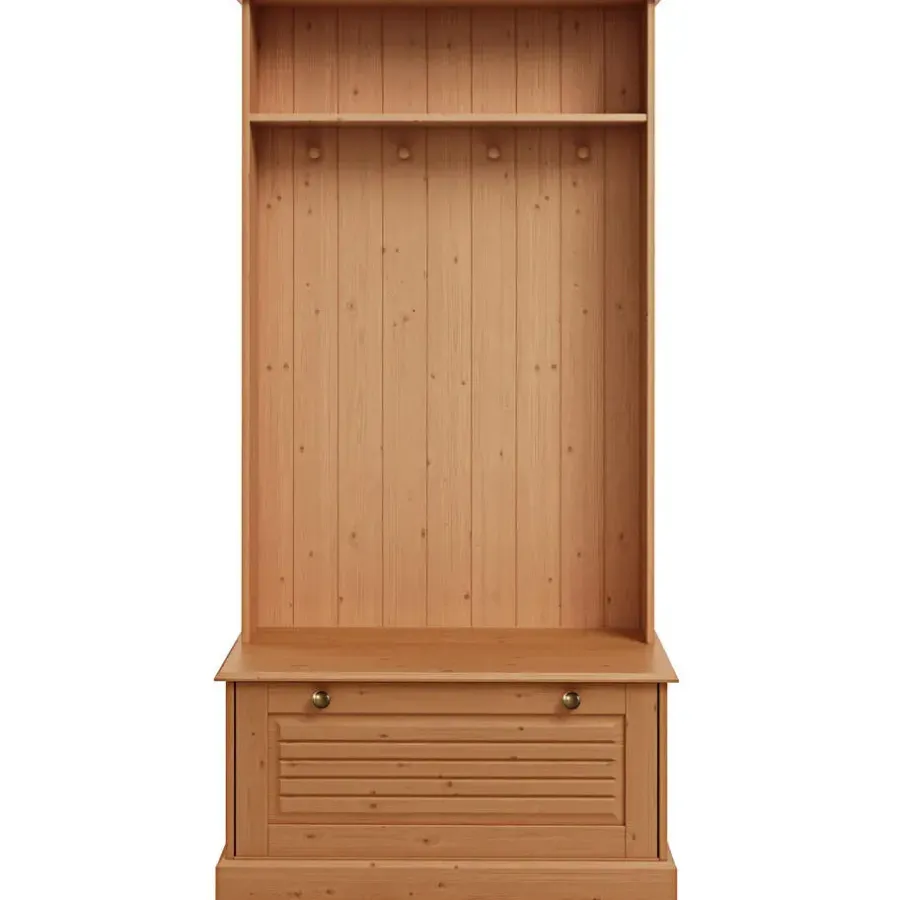 Dorel Home Mille - Garderobe met 1 klepdeur in grenen