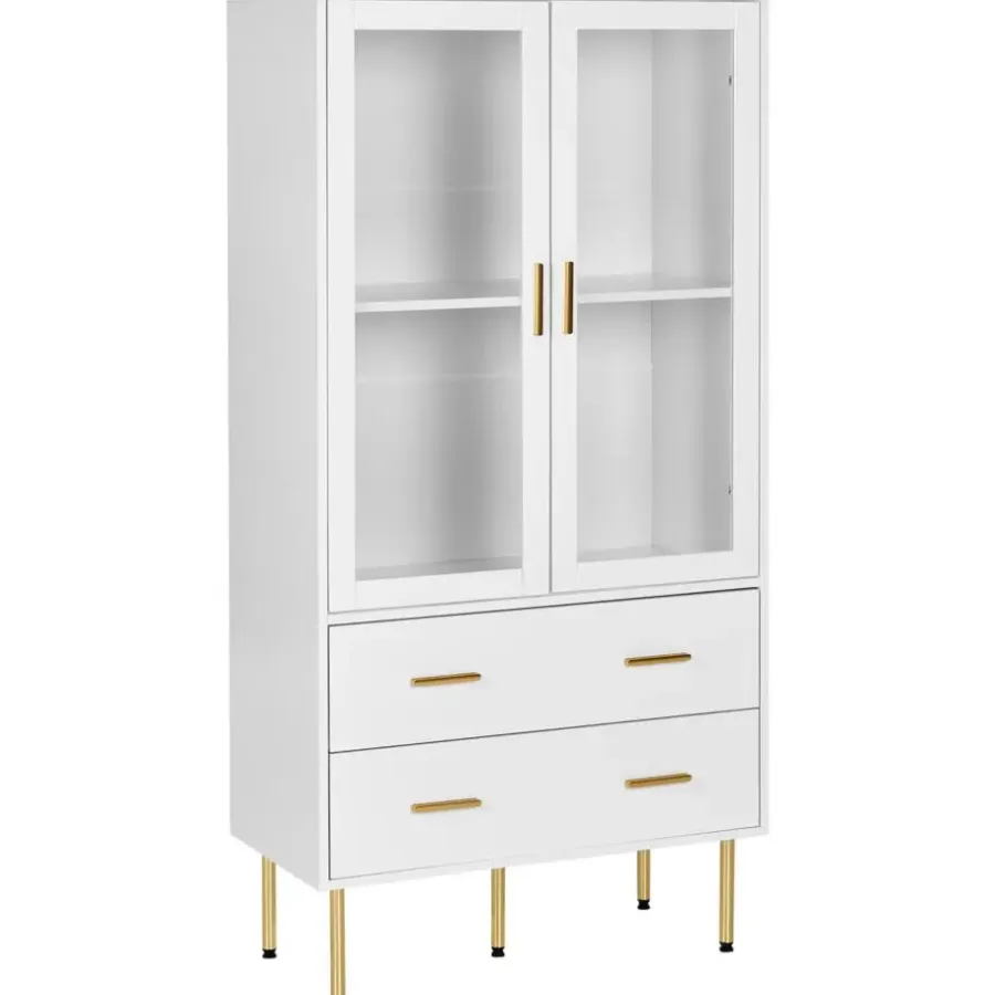 Buffetkasten-Leen Bakker MILORA - Buffetkast - Wit - MDF