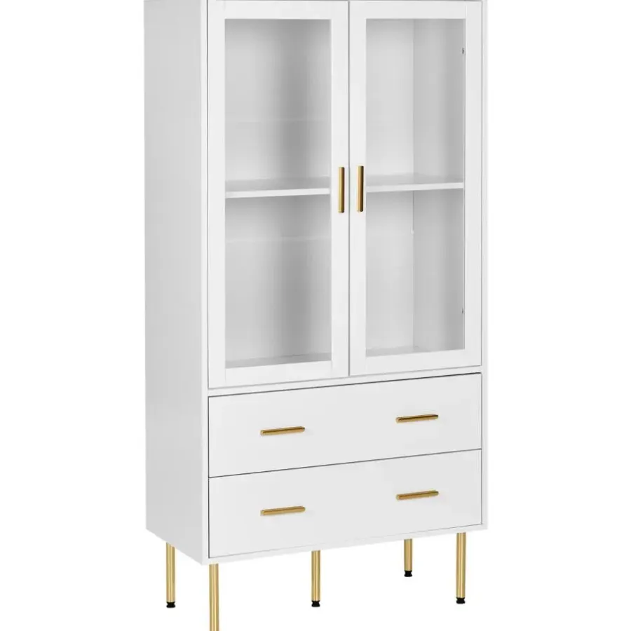 Buffetkasten-Leen Bakker MILORA - Buffetkast - Wit - MDF