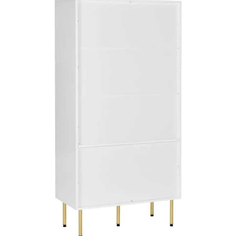Buffetkasten-Leen Bakker MILORA - Buffetkast - Wit - MDF