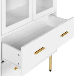 Buffetkasten-Leen Bakker MILORA - Buffetkast - Wit - MDF