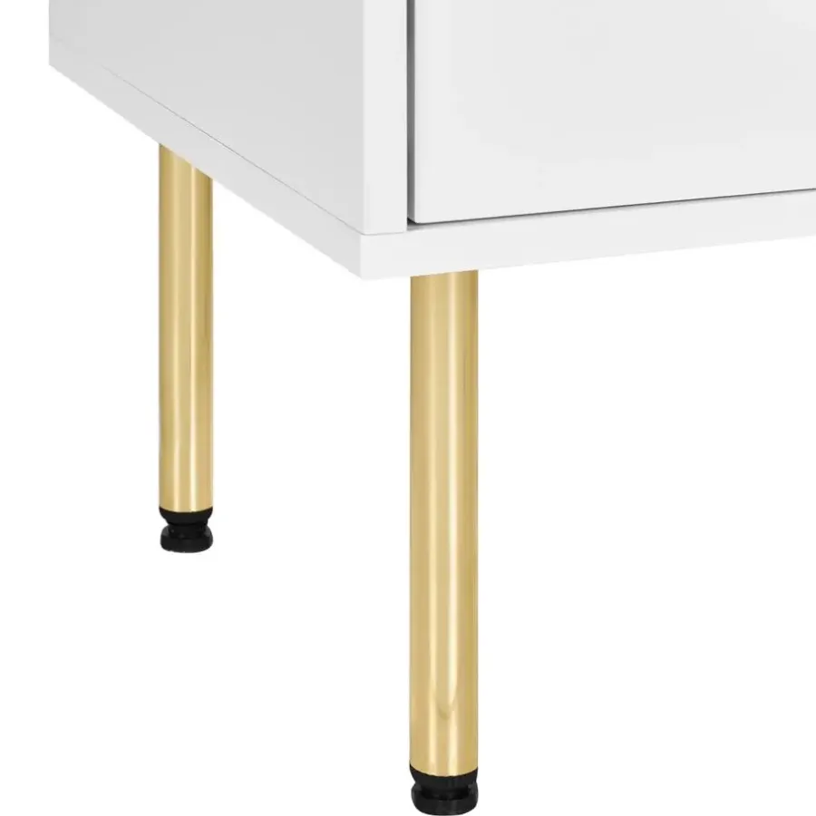 Buffetkasten-Leen Bakker MILORA - Buffetkast - Wit - MDF