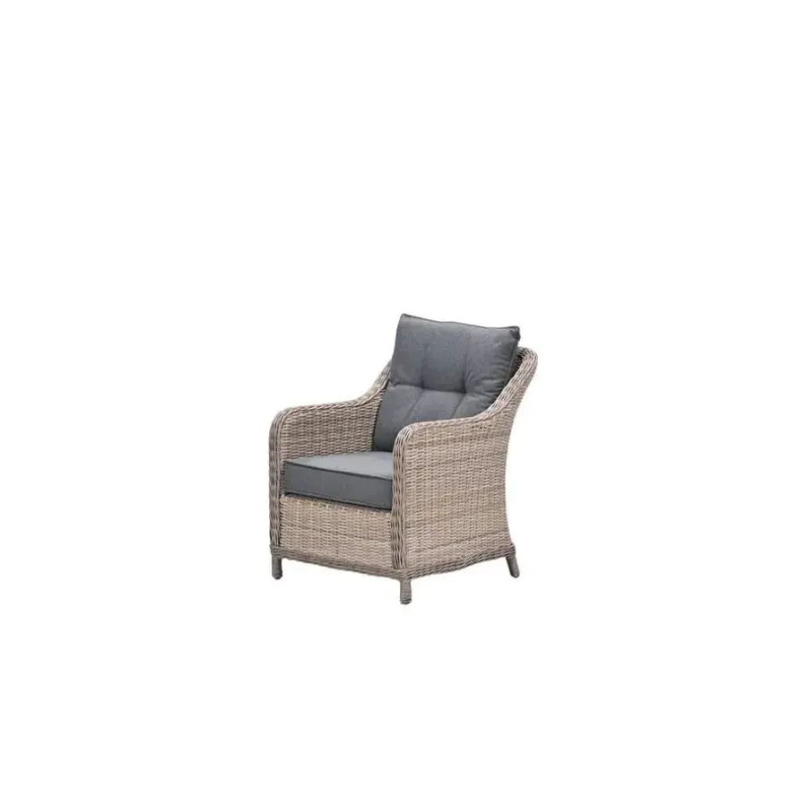 Garden Impressions Milwaukee lounge fauteuil - vintage willow - mystic grey