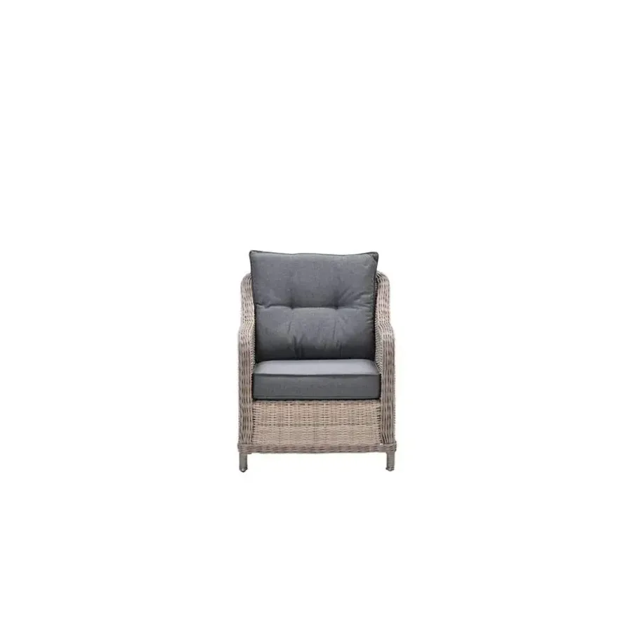 Garden Impressions Milwaukee lounge fauteuil - vintage willow - mystic grey