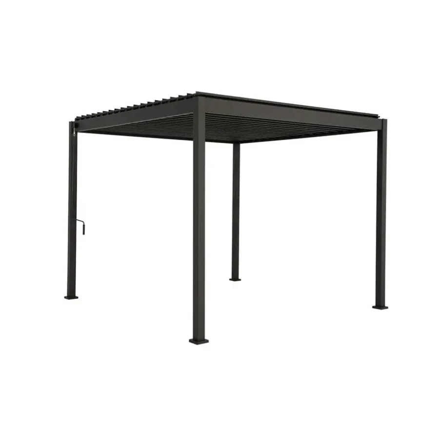 Mirador Basic terrasoverkapping 300 x 300 cmantraciet