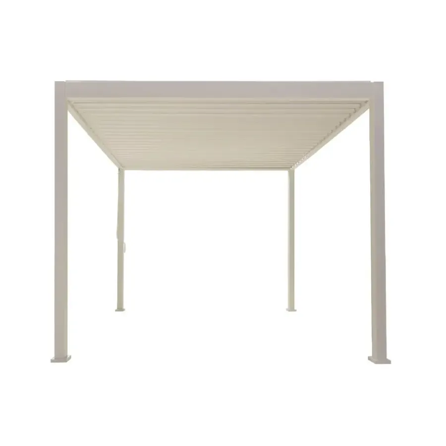 Mirador Deluxe terrasoverkapping 300 x 400 cm grijs
