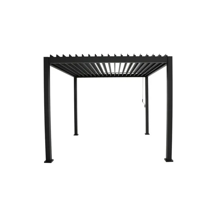 Mirador Deluxe terrasoverkapping 300 x 300 cm antraciet
