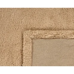 Beliani MIRGE - Plaid - Beige - 125 x 150 cm - Polyester