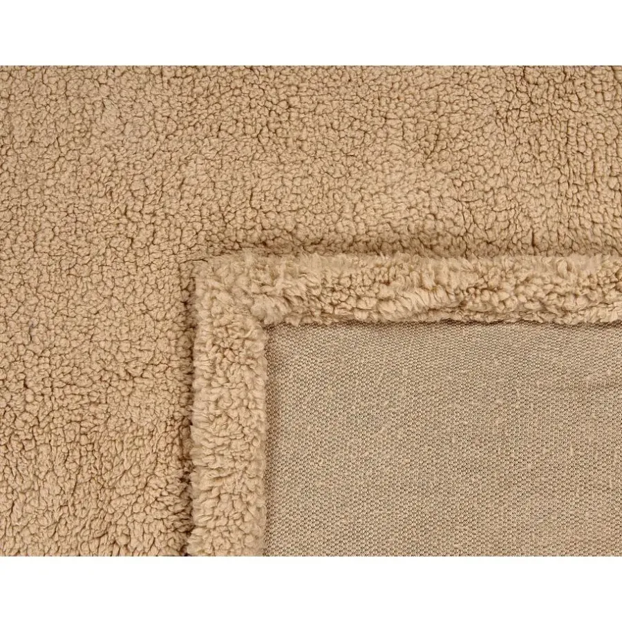 Beliani MIRGE - Plaid - Beige - 125 x 150 cm - Polyester