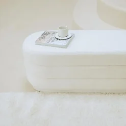 Opbergboxen-MISOU Poef Teddy - Wit