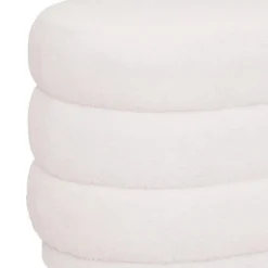 Opbergboxen-MISOU Poef Teddy - Wit
