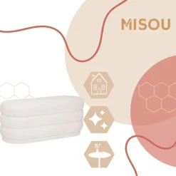 Opbergboxen-MISOU Poef Teddy - Wit