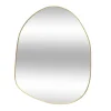 MISOU Spiegel Organische Vorm Goud 30x39cm