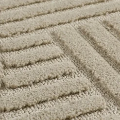 Muratap Modern Japandi Vloerkleed - Beige - Boho Scandinavisch - 140x200 cm Laagpolig