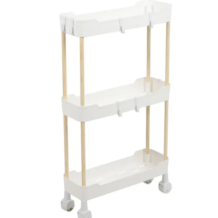 Trolleys-Modern Spirit Keuken/badkamer trolley - 3 laags - 40 x 70 cm