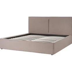 Beliani MOISSAC - Bed - Taupe - 180 x 200 cm - Polyester