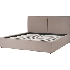 Beliani MOISSAC - Bed - Taupe - 180 x 200 cm - Polyester