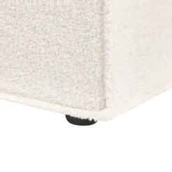 Beliani MOISSAC - Tweepersoonsbed - Off-white - 180 x 200 cm - Polyester