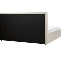 Beliani MOISSAC - Tweepersoonsbed - Off-white - 180 x 200 cm - Polyester