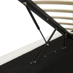 Beliani MOISSAC - Tweepersoonsbed - Off-white - 180 x 200 cm - Polyester