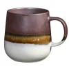 Kopjes, Mokken En Bekers-Leen Bakker Mok met oor Pippa - paars - stoneware - 400 ml
