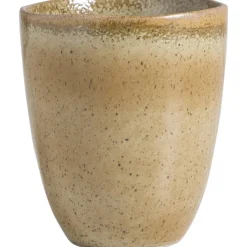 Kopjes, Mokken En Bekers-Leen Bakker Mok nora bruin stoneware - 380 ml
