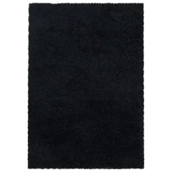 Muratap Monaco Soft Shaggy Hoogpolig Vloerkleed Black - 240x340 CM