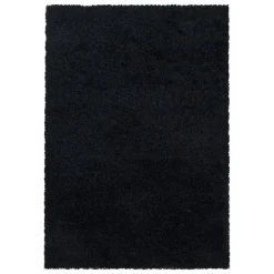 Muratap Monaco Soft Shaggy Hoogpolig Vloerkleed Black - 240x340 CM