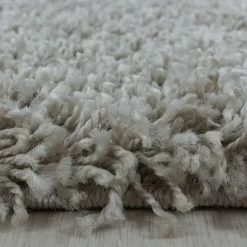 Muratap Monaco Soft Shaggy Hoogpolig Vloerkleed Beige - 140x200 CM
