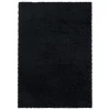 Hoogpolige Vloerkleden-Muratap Monaco Soft Shaggy Hoogpolig Vloerkleed Black - 140x200 CM