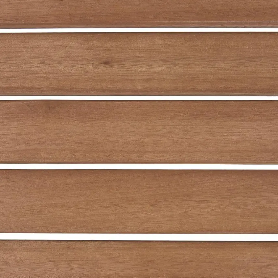 Beliani MONSANO - Tuinset voor 6 - Lichte houtkleur - Eucalyptushout