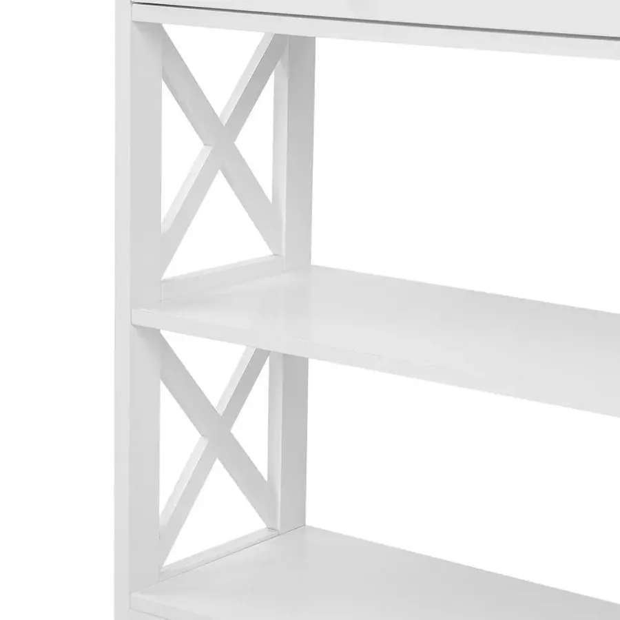 Beliani MONTGOMERY - Consoletafel - Wit - MDF