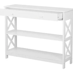 Beliani MONTGOMERY - Consoletafel - Wit - MDF