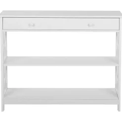 Beliani MONTGOMERY - Consoletafel - Wit - MDF