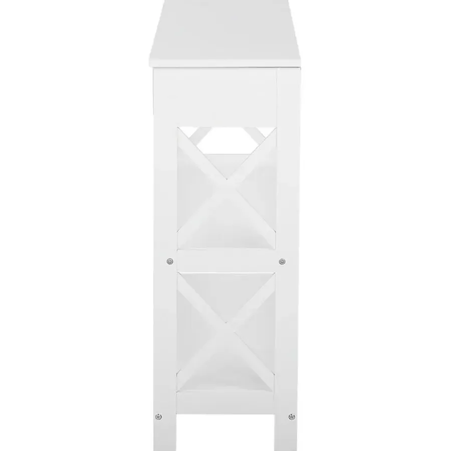 Beliani MONTGOMERY - Consoletafel - Wit - MDF