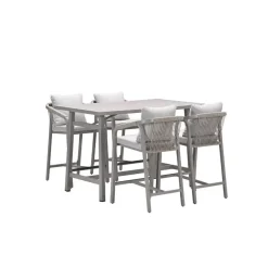 Tuinsets-Garden Impressions Monti barset - 5-dlg.- taupe - rope grey sand - valley sand