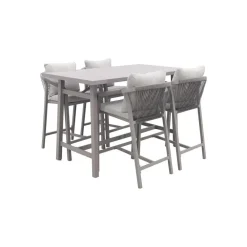 Tuinsets-Garden Impressions Monti barset - 5-dlg.- taupe - rope grey sand - valley sand