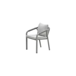 Garden Impressions Monti dining fauteuil - taupe - rope grey sand - valley sand