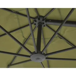 Beliani MONZA II - Zweefparasol - Groen - Polyester