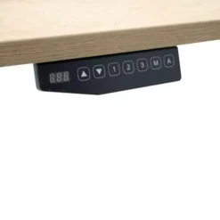 MRC COMFORT elektrisch zit sta bureau - 140x80 - midden eiken