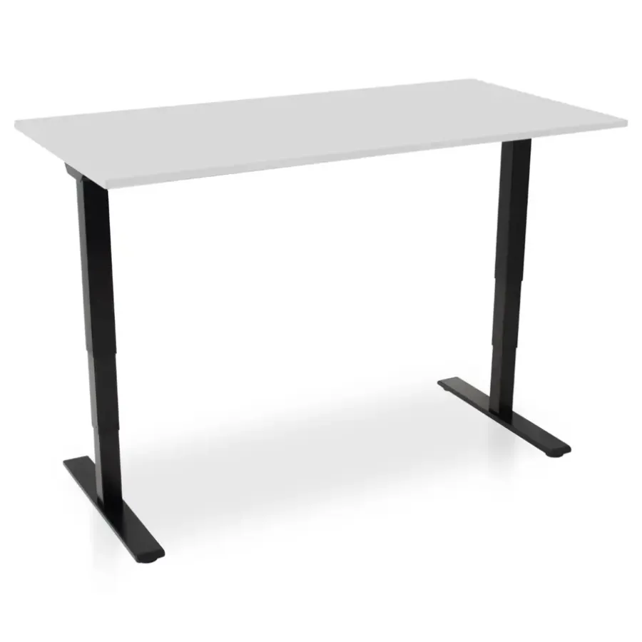 Zit-Sta-Bureaus-MRC COMFORT elektrisch zit sta bureau - 160x80 - grijs