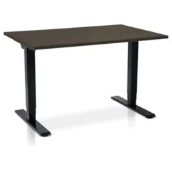 MRC COMFORT elektrisch zit sta bureau - 120x80 - bruin eiken