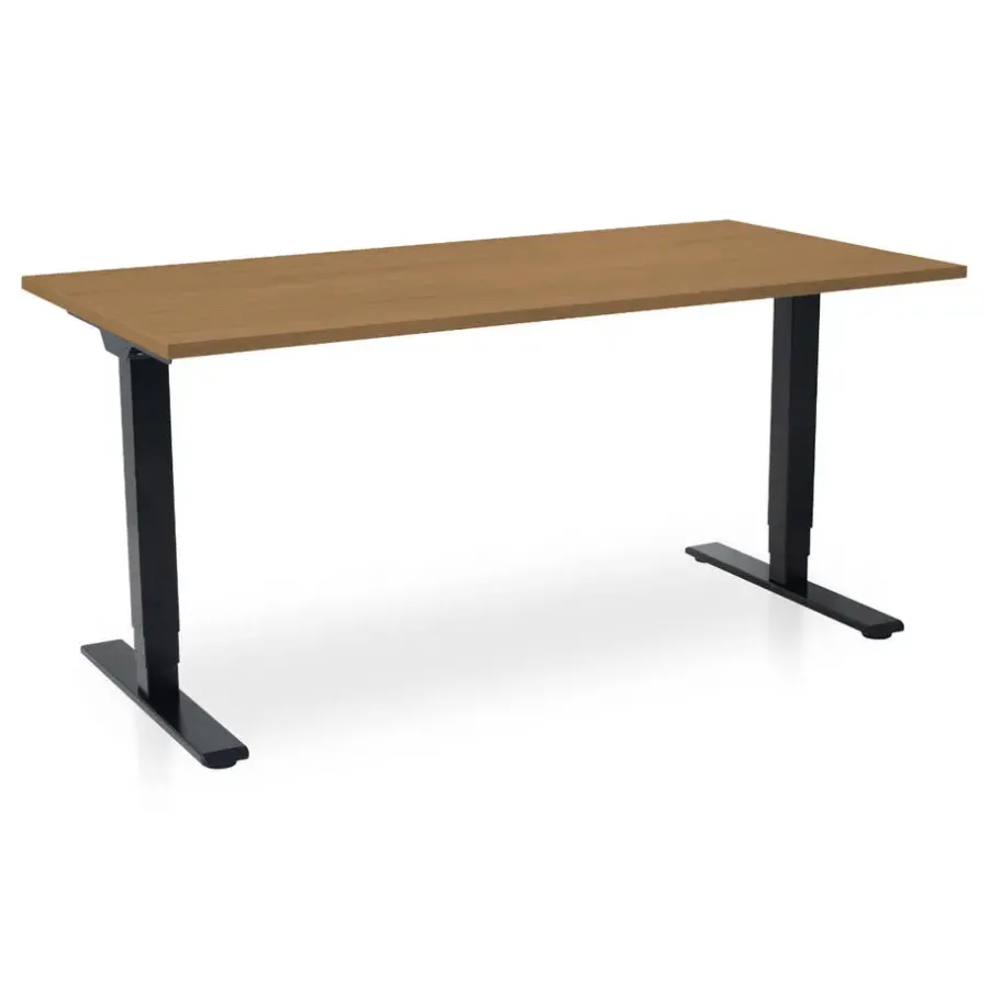 Zit-Sta-Bureaus-MRC COMFORT elektrisch zit sta bureau - 180x80 - havanna