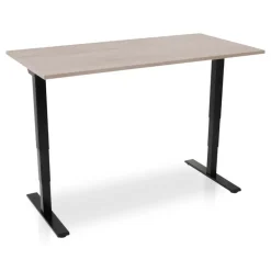 Zit-Sta-Bureaus-MRC COMFORT Set - Zit-sta bureau + stoel - 160x80 - midden eiken