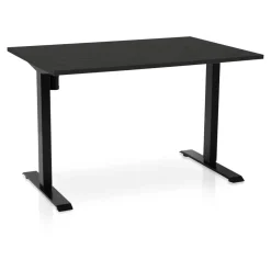 Zit-Sta-Bureaus-Lineaflex MRC MRC EASY elektrisch ARBO zit-sta bureau - 120x80cm - zwart - zwart eiken