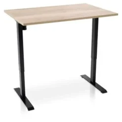 Zit-Sta-Bureaus-MRC EASY elektrisch ARBO zit-sta bureau - 120x80 cm - robuust eiken