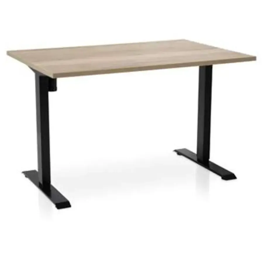 Zit-Sta-Bureaus-MRC EASY elektrisch ARBO zit-sta bureau - 140x80 cm - robuust eiken