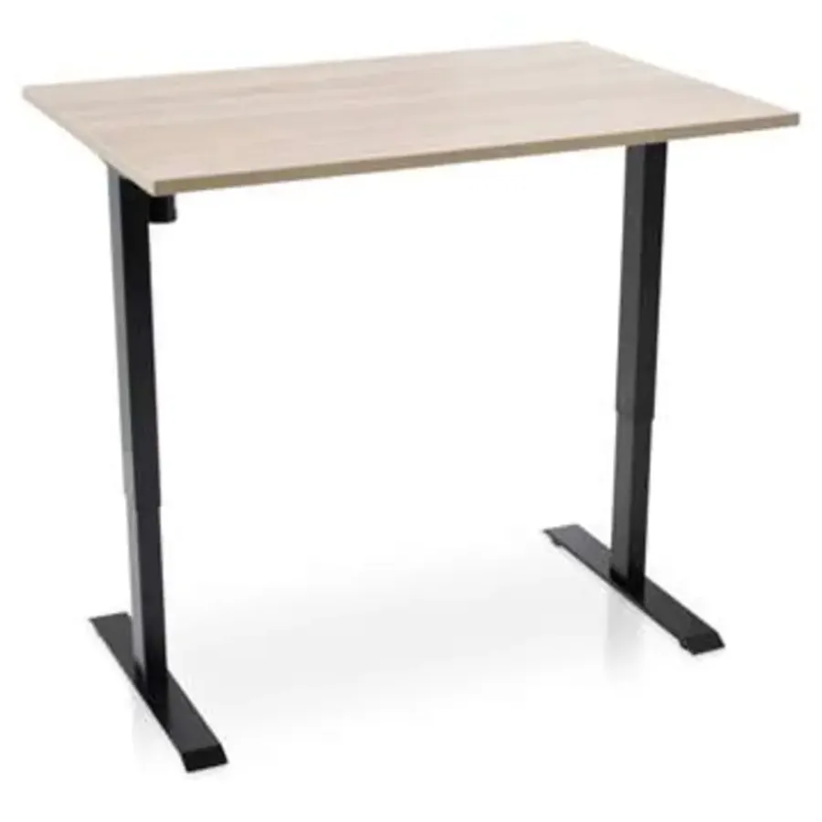 Zit-Sta-Bureaus-MRC EASY elektrisch ARBO zit-sta bureau - 140x80 cm - robuust eiken